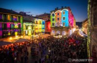 Weihnachts-Projektionen - Como Magic Light Festival