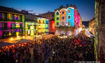 Weihnachts-Projektionen - Como Magic Light Festival