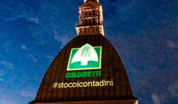 Proiezioni sulla mole di Torino