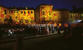 Dekorative Gemälde mit mittelalterlichen Motiven