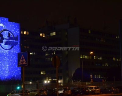 Proiettori Natalizi Proietta per proiezioni a Mediaset