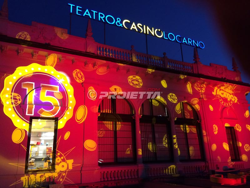 Proiezioni dinamiche Casinò Locarno