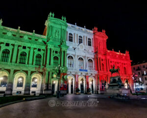 Proiezione del Tricolore