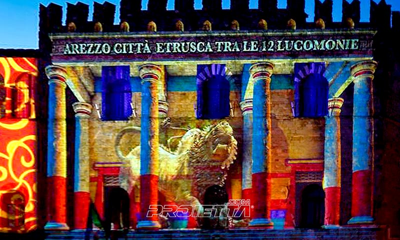 Arezzo - Video Mapping