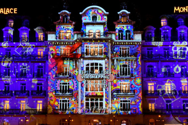 Video Mapping di Natale